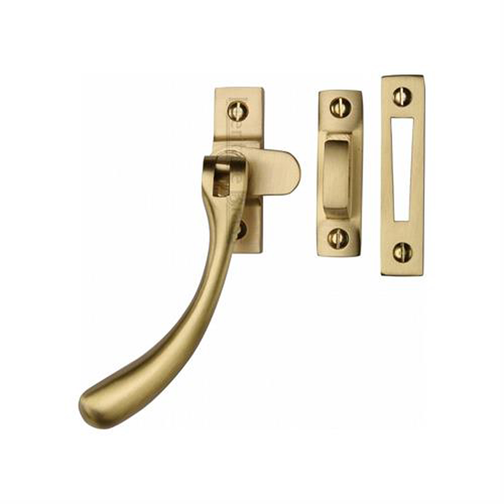 Heritage Brass Ball Casement Fastener - Satin Brass